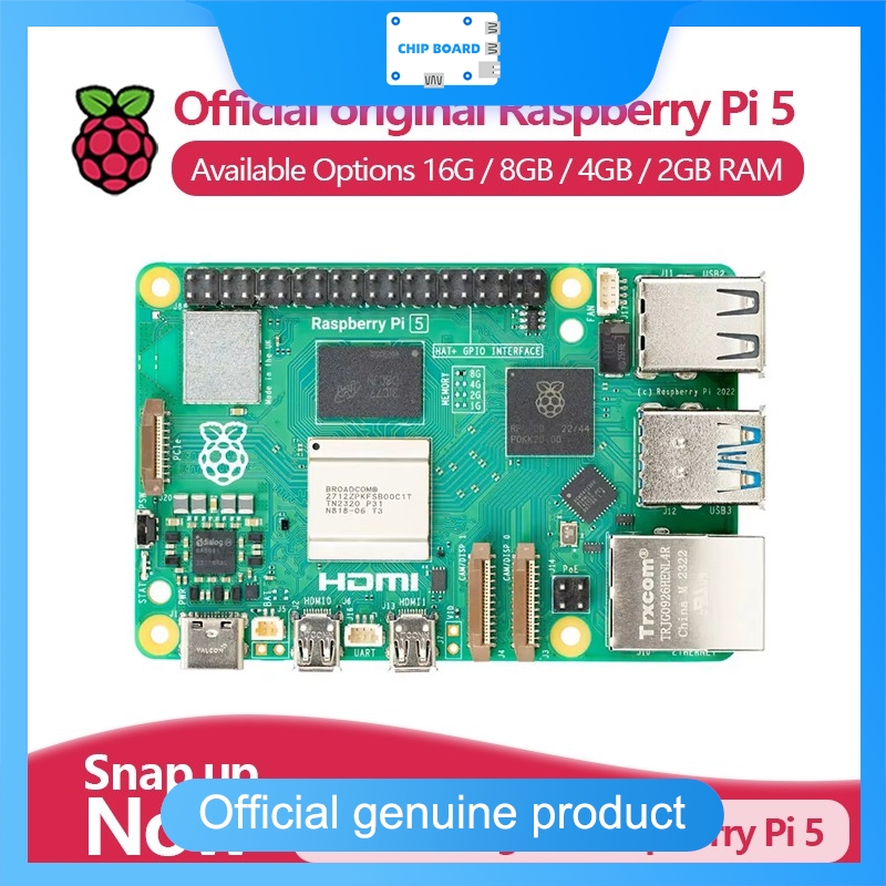 Ram Memory Module - Officiële Raspberry Pi 5 single board