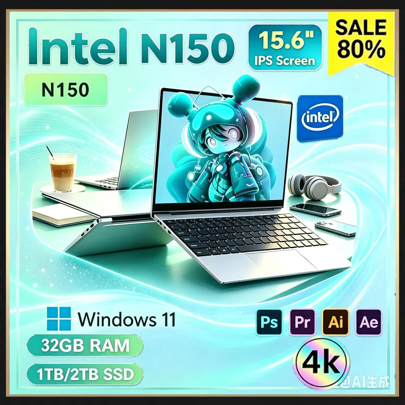 Ddr4 32Gb - Intel Core N150 2026, optimale 15,6