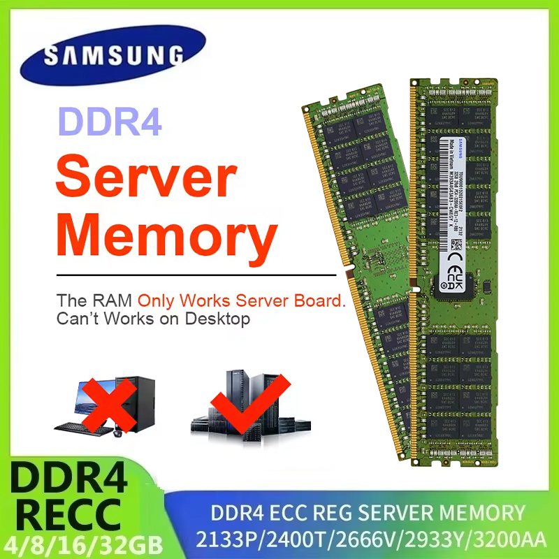 Ddr4 2400Mhz - SAMSUNG Servergeheugen DDR4 RAM 16GB 4GB
