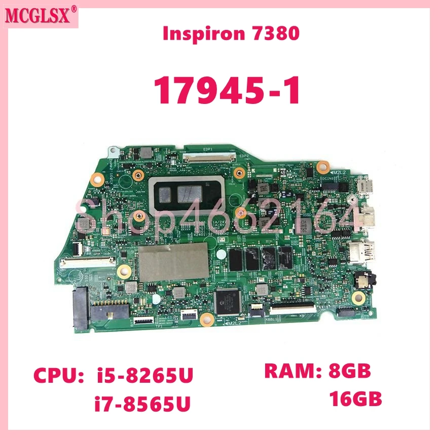 Ddr4 16Gb - 17945-1 Met I5-8265U I7-8565U CPU 8GB/16GB