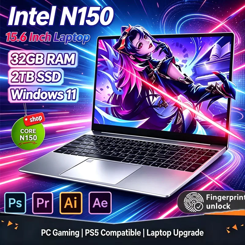2026 Nieuwe 15,6' Intel N150 W - Ddr4 32Gb recensie en prijs