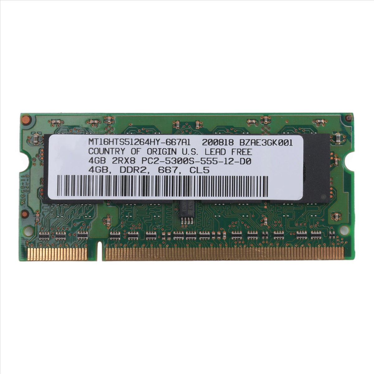 ABAN DDR2 4GB Laptop Ram-geheu - Ddr2 Ram recensie en prijs