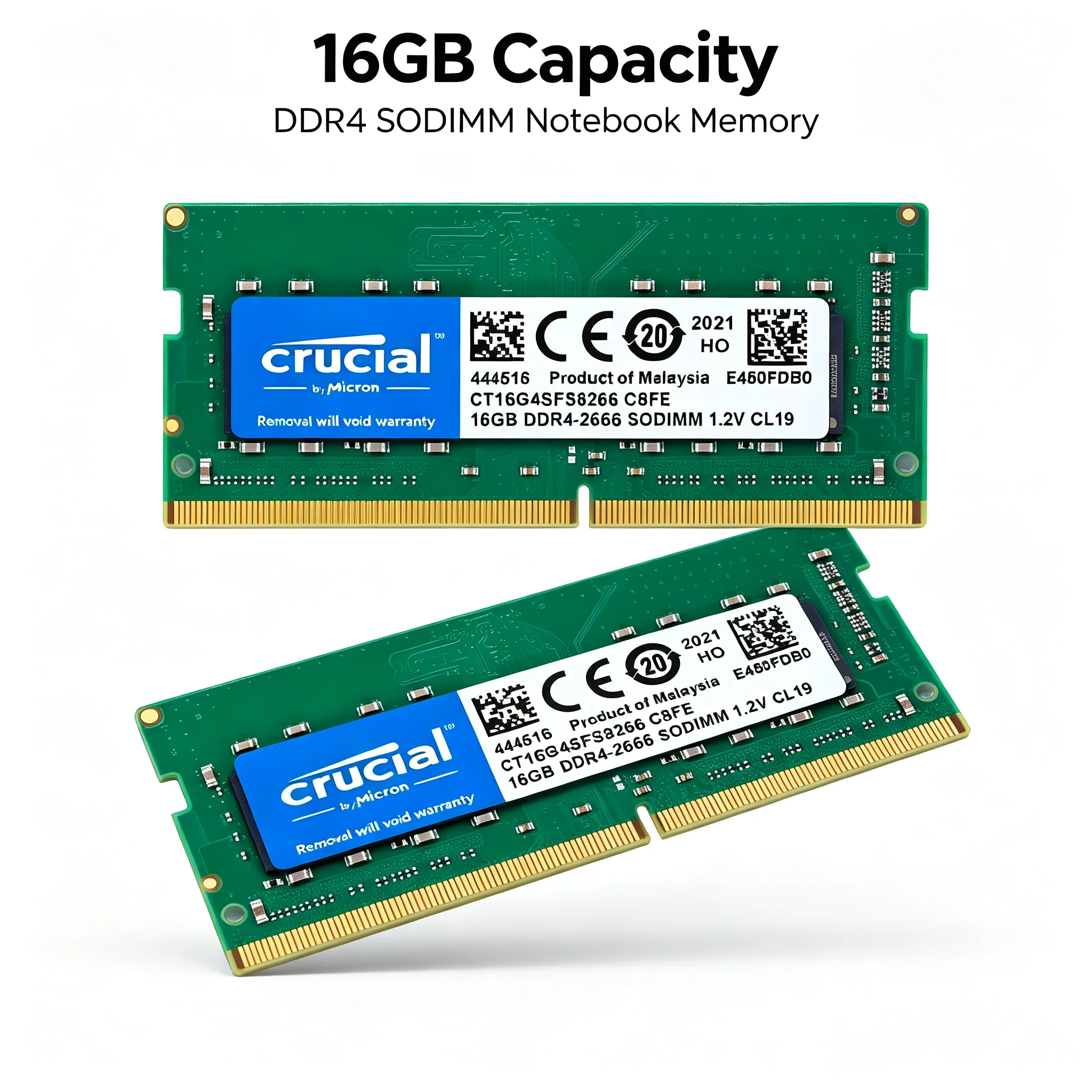 Crucial 1PCS/2PCS DDR4 Laptop  - Ddr4 2400Mhz recensie en prijs