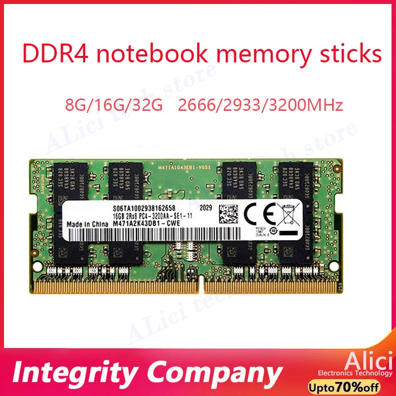 VOOR Samsung notebook memory s - Ddr4 3200Mhz recensie en prijs